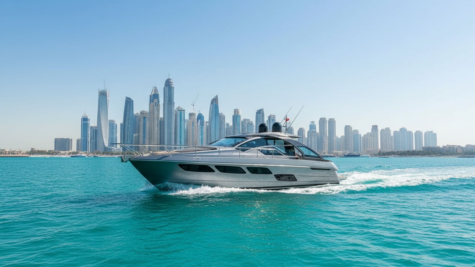 Spirit Empress 52 ft yacht charter Dubai