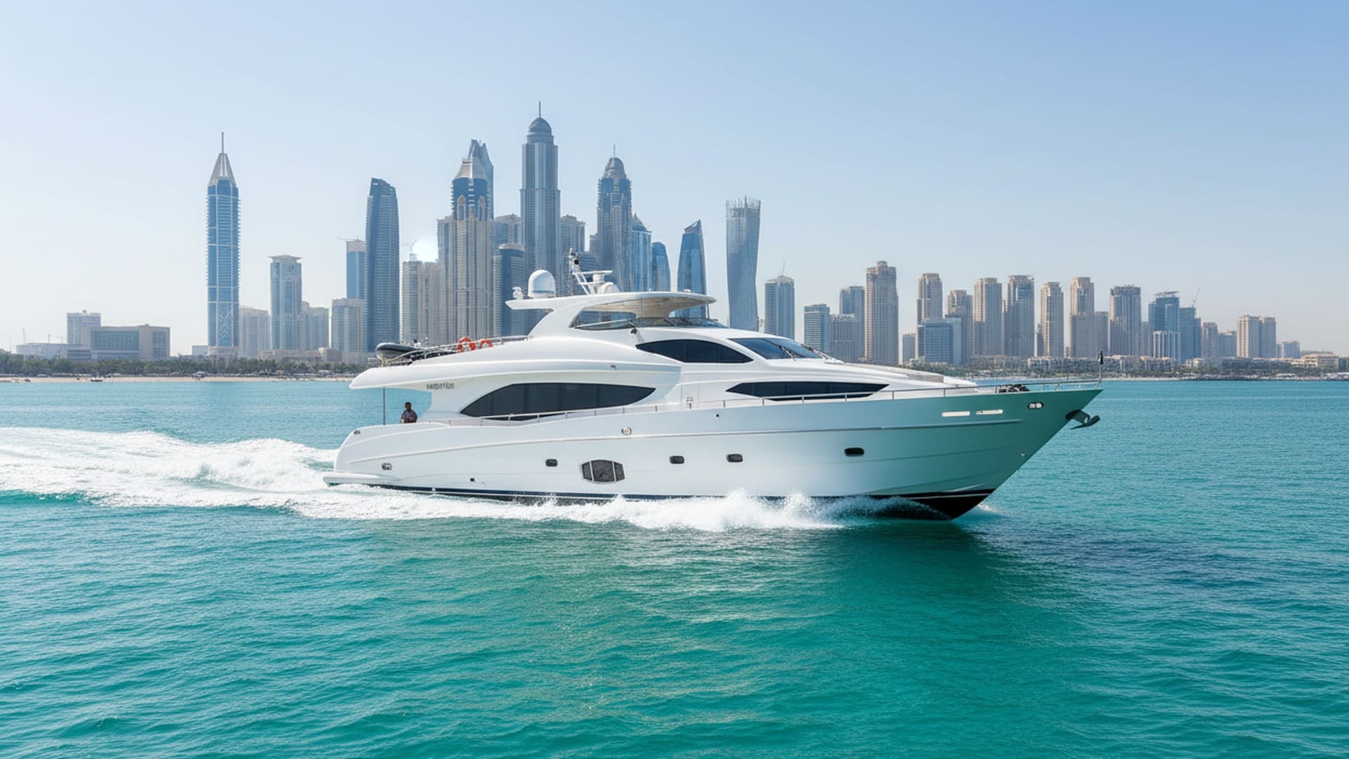 Mystic Paradise 101 ft yacht charter Dubai