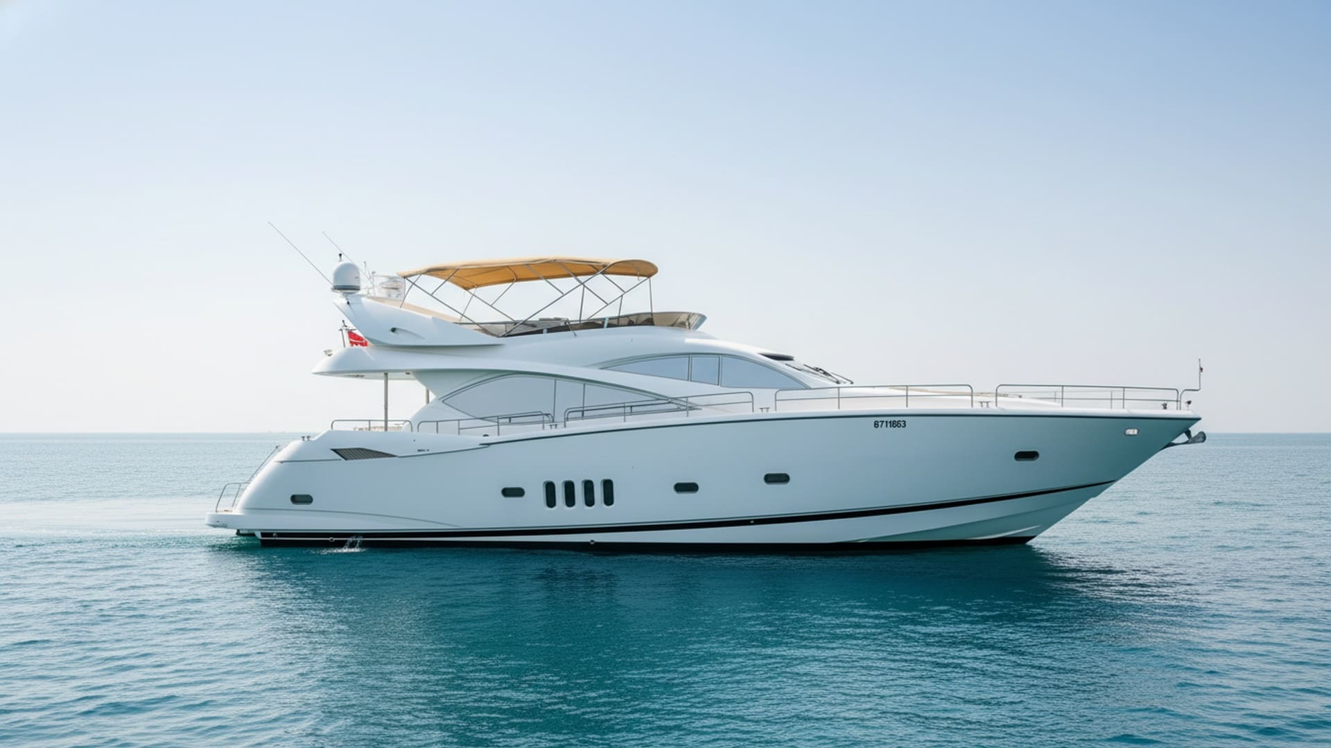 Sunrise Dream 82 ft premium yacht exterior deck