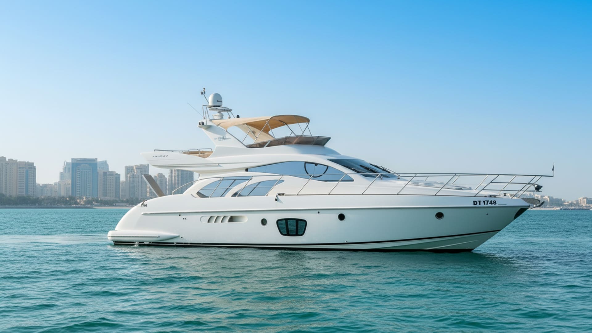 Azure Explorer 55 ft yacht charter Dubai