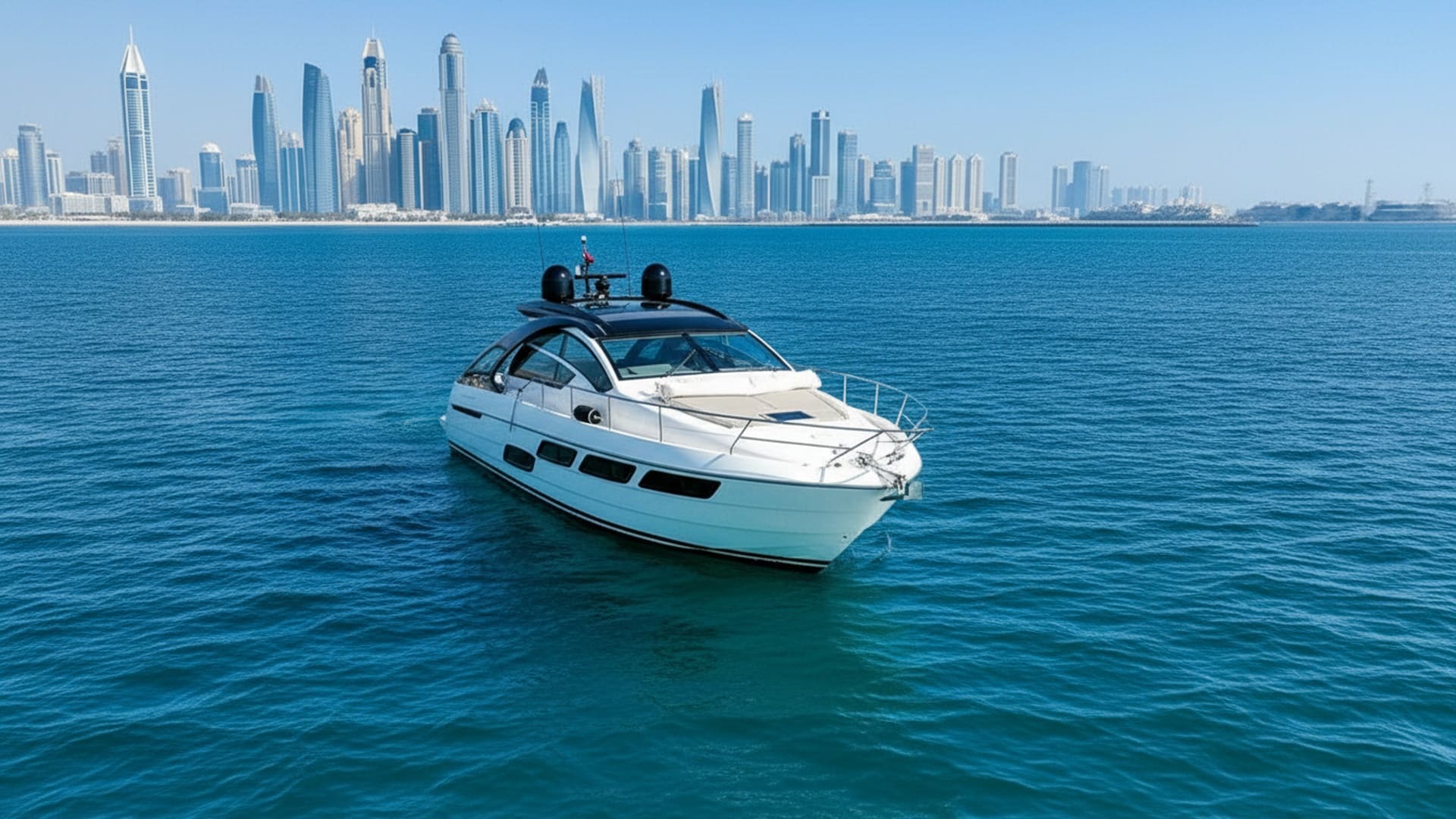 Ocean Seeker 52 ft spacious deck with comfortable seating