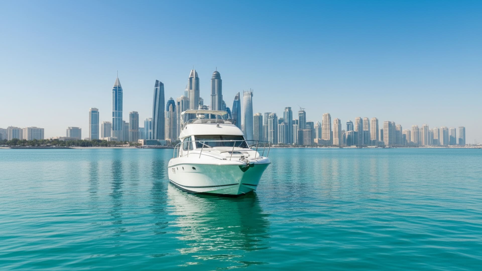 Sapphire Destiny 32 ft yacht spacious deck and seating