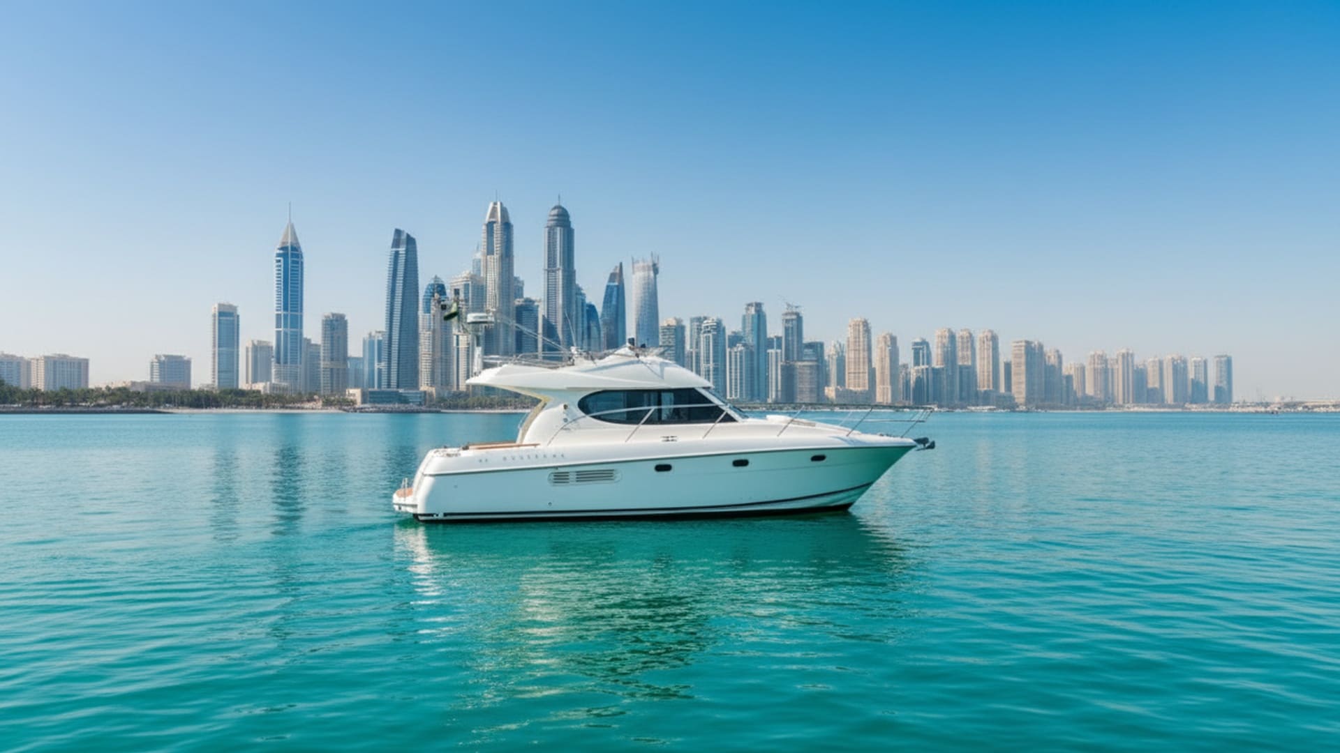 Sapphire Destiny 32 ft yacht charter Dubai