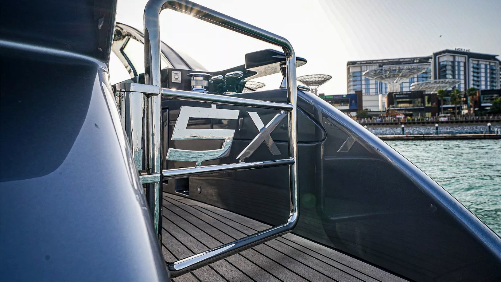 Pershing 5X Shark Grey: view 9
